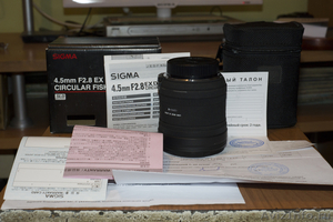Sigma AF 4.5mm F/2.8 EX DC HSM для nikon - Изображение #2, Объявление #996176